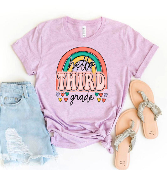 Hello Third Grade T-shirt