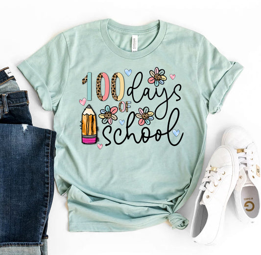 100 Days Of School T-shirt